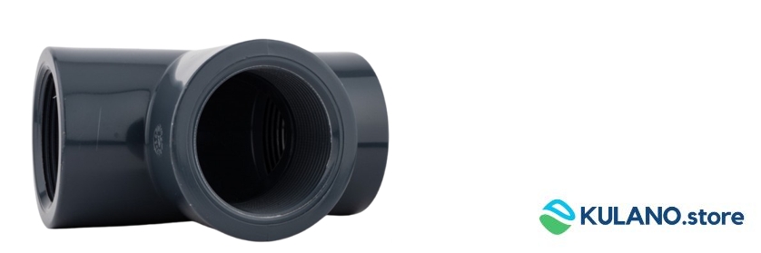 PVC T-Stück 90 Grad IGxIGxIG